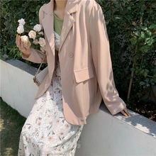 Summer New Fashion thin Blazer Jacket Women Casual Long Sleeve Work Suit Coat Office Lady Solid Slim Blazers