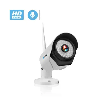 

Outdoor Wireless Security Camera 1080P Home Security IP Camera P2P CCTV Bullet HD Surveillance Cameras with Wifi Audio Record