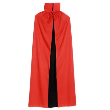 

Halloween Wizard Witch Prince Double Layer Stand-up Collar Cloak Sewing Lightweight Durable Fabric Fancy Cloak