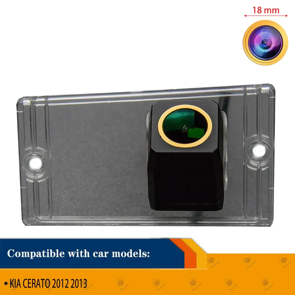 

HD 1280x720p Golden Camera Car Camera Rear View Reversing Backup Camera for Kia Carens/Euro Carens/Naza Citra MK1 RS Cerato RIO