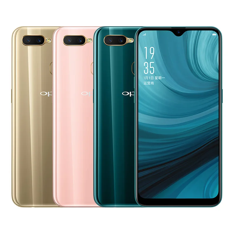 

Stock Oppo A7 4G LTE Android 8.1 SmartPhone Snapdragon 450 6.2" Dropwater Full Screen 4GB RAM 64GB 16.0MP+13.0MP+2.0MP 4230Mah