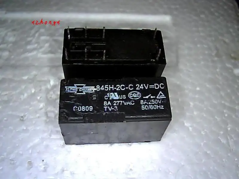 845H-2C 24VDC 8A 277VA C8 позиции реле