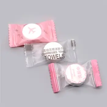 

20/50pcs/bag Mini Travel Towel Disposable Magic Compressed Towel for Traveling and Camping Portable Cloth Wipes Paper Tissue