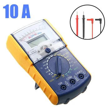 

1Piece KT7310 High Precision Handheld Dual Display Analog Digital Multimeter Gauge LCD Digital Multimeter Tester Voltmeter
