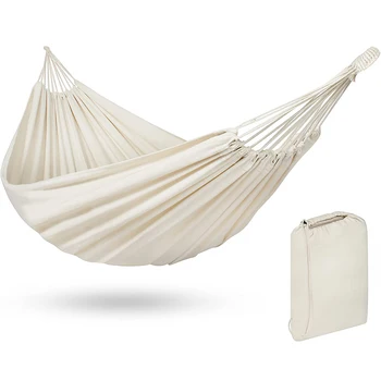 

Double Hammock Outdoor Camping Travel Hunting Hanging Hammock Bed Garden Swing Hanging Chair balancoire hangmat 2 persoons