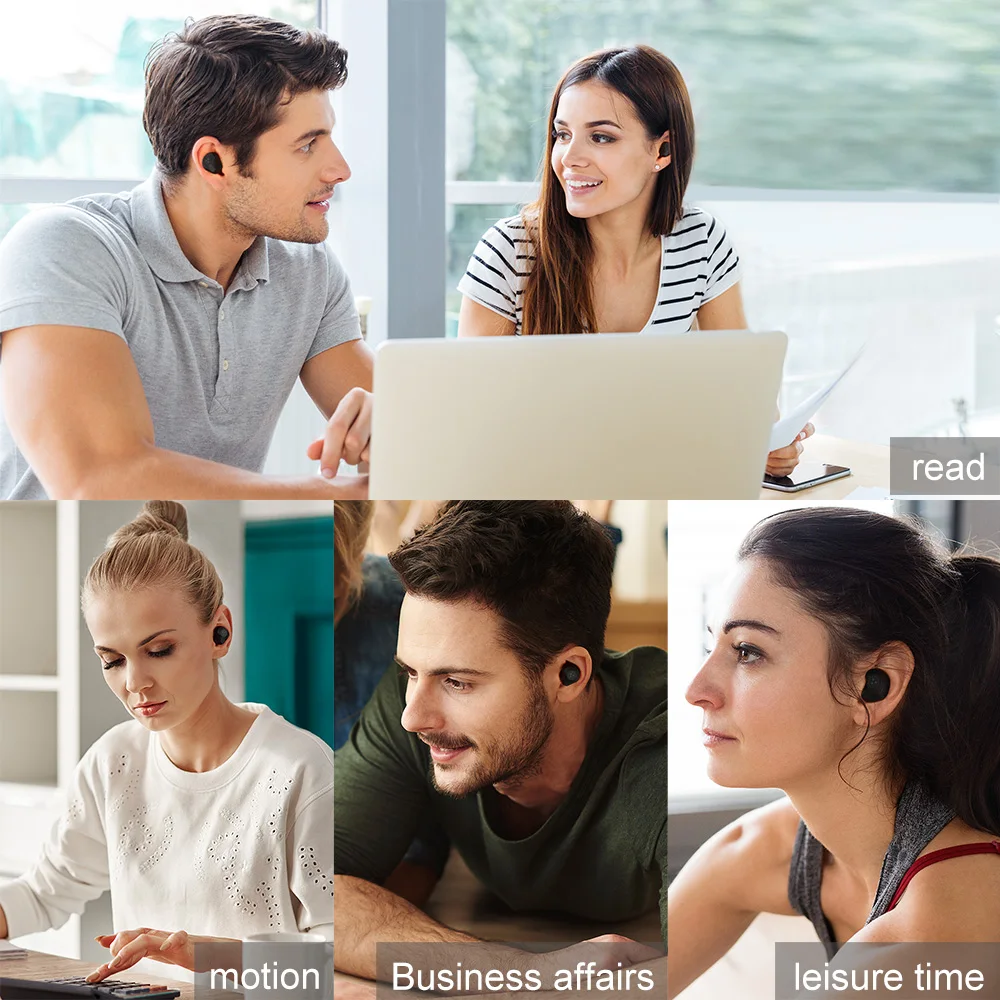 Original SYLLABLE S115 bluetooth V5.0 bass earphones wireless headset noise reduction SYLLABLE S115 Volume control earbuds