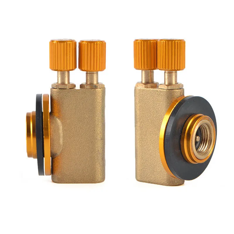 

Outdoor Equipment Stove Converter Double-headed Dual Gas Bottle Interface Switch Adapter Burner Tank Connector Camping Picnic