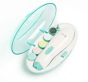 

20set 6 in 1 Electric Baby Nail File for Toes Fingernails Manicure Set Newborn Nail Grinding Device Safe Baby Nail Care