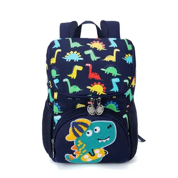 

Dinosaur Print School Bags for Kids Children Waterproof Cartoon Satchel Schoolbag Boys Students Elementary School Book Backpack