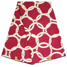 Дашики новое поступление настоящий гарантированный воск высокое качество pagne 6 ярдов африканская Анкара швейная ткань