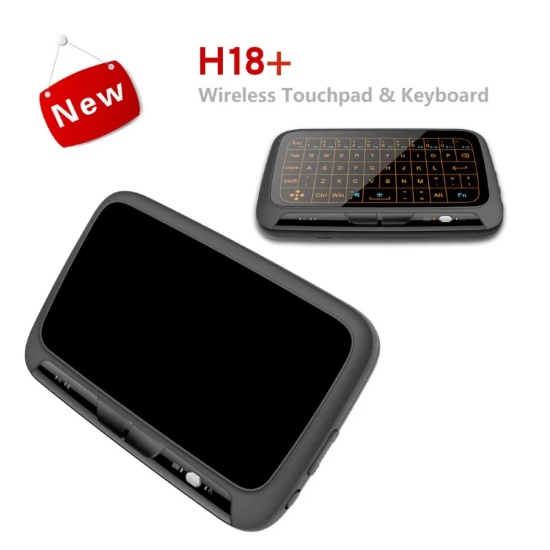 H18 2 4g Mini Wireless Keyboard Full Touchpad Mouse for Windows Android TV Box New 2