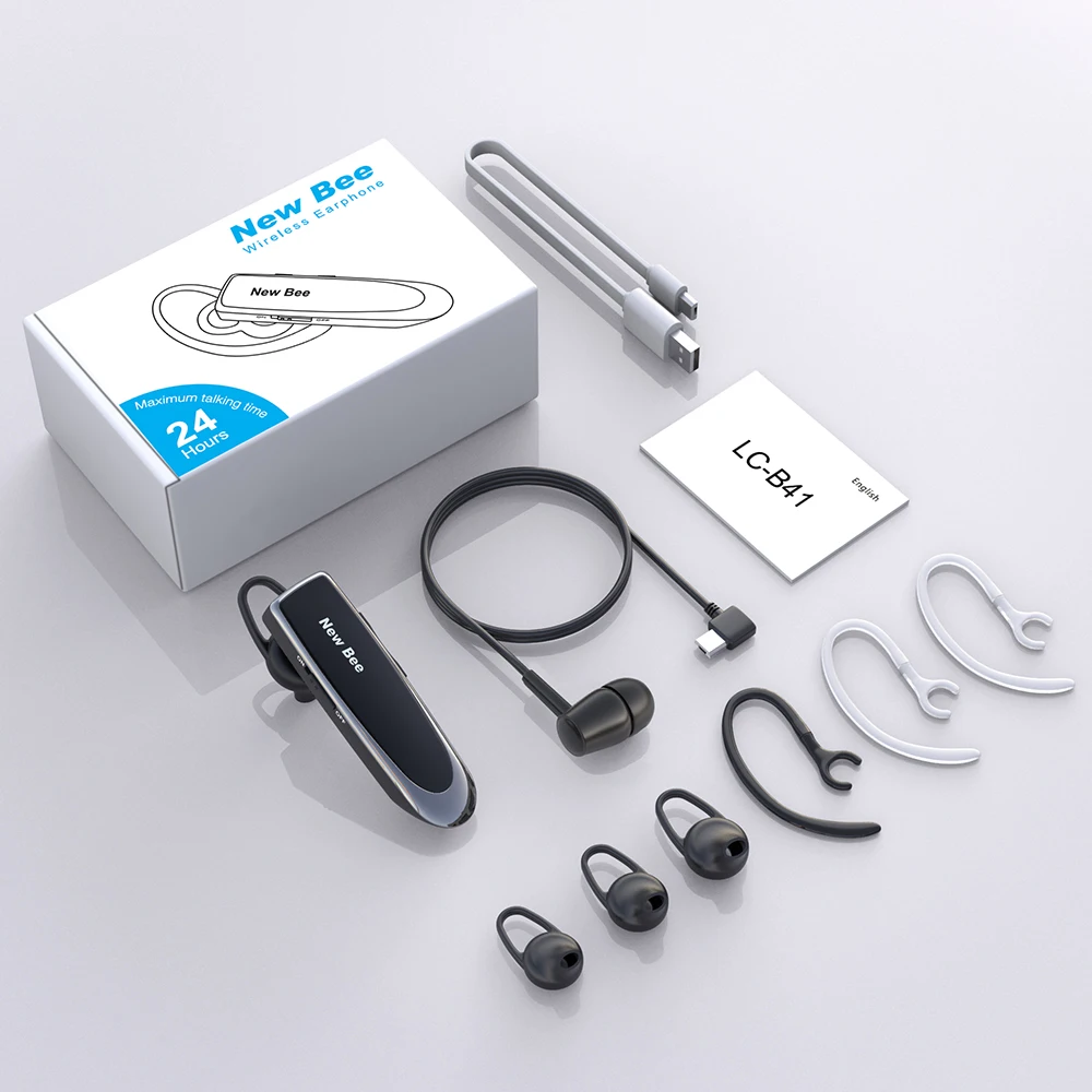 New Bee Bluetooth наушники Handsfree гарнитура 22H работы в режиме воспроизведения музыки
