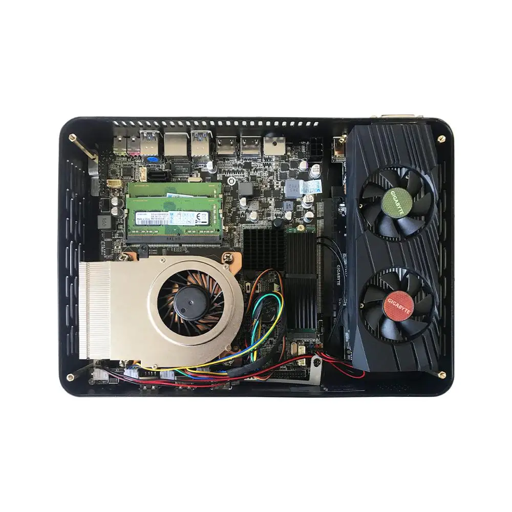 Игровой мини ПК MSECORE i7 9700F GTX1650 DDR4 настольный компьютер на Windows 10 barebone linux intel UHD630 HD VGA