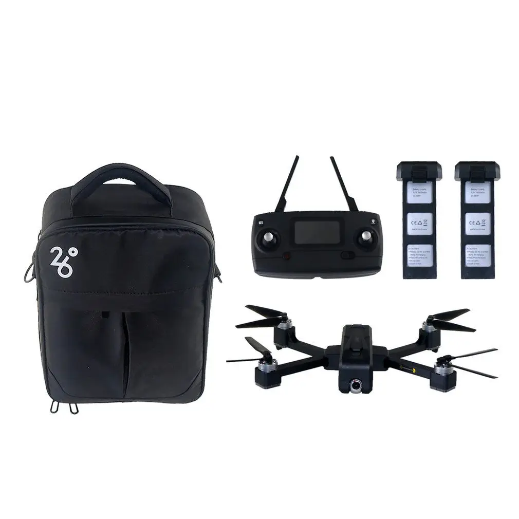 2 Battery with bag JJR/C X11 5G Wifi FPV Дрон на Ру с 2K камерой gps 20 минут время полета складной пульт дистанционного управления Квадрокоптер вертолет детские игрушки подарок - Цвет: 2 Battery with bag