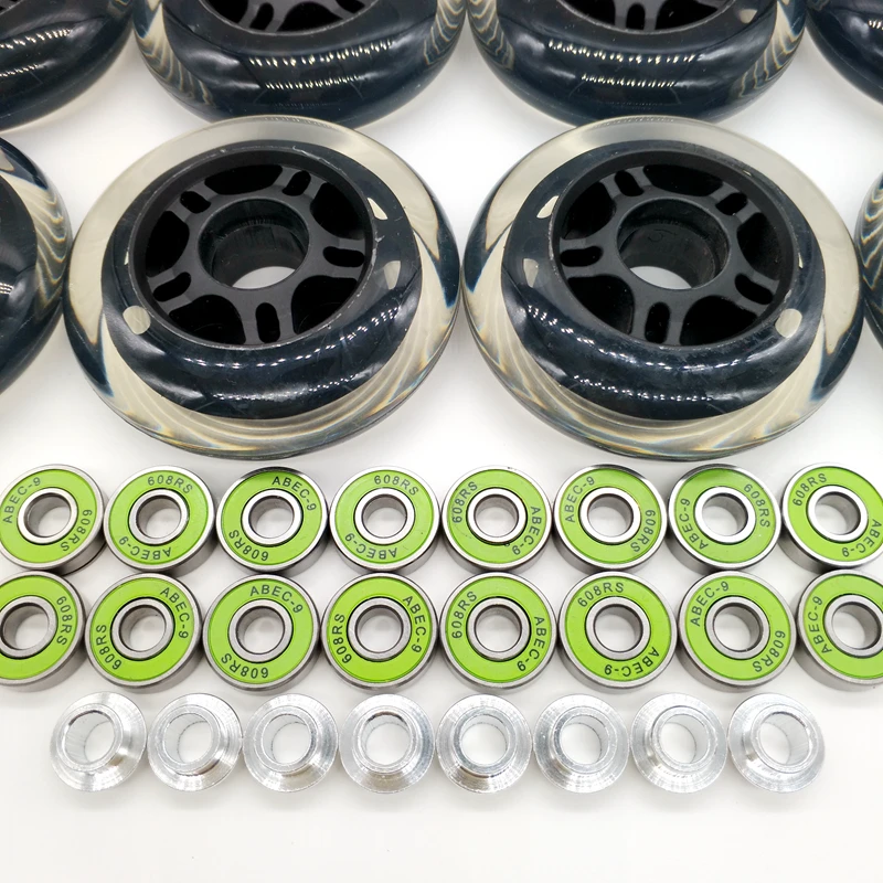 speed skate wheel roller wheel 84mm 90MM PU material