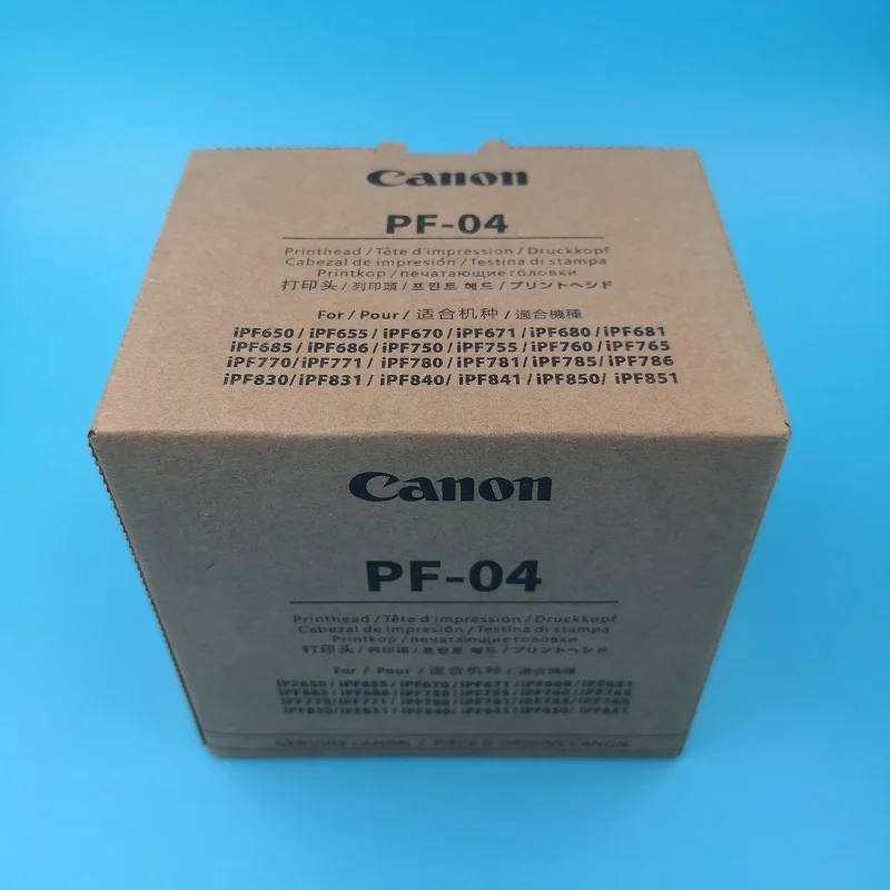 PF-04 프린트 헤드, PF04 프린트 헤드, 캐논 IPF650 IPF655 IPF680 IPF681 IPF685 IPF686 IPF750 IPF755 IPF760 IPF765 깍지