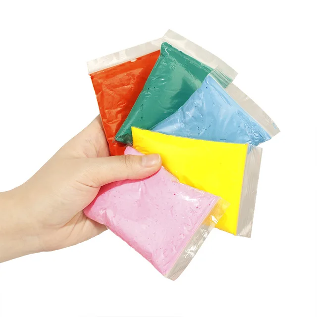 Soft Clay DIY Newborn Baby Souvenirs Hand Print Footprint Non-Toxic Clay Kit Casting Parent-Child Hand Ink Pad Fingerprint Toys 4