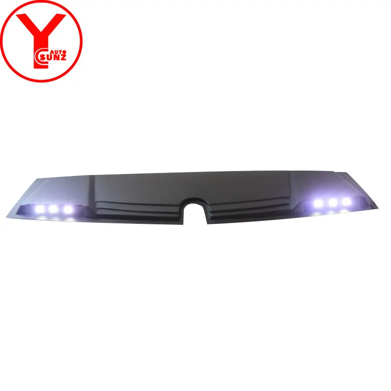 Черный led raptor спойлер на крышу для MITSUBISHI PAJERO SPORT triton L200 ABS аксессуары для Montero sport YCSUNZ