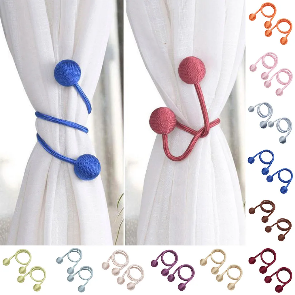 

2020 New High Quality Window Curtains Tieback Curtains Buckle Home & Living Decoration