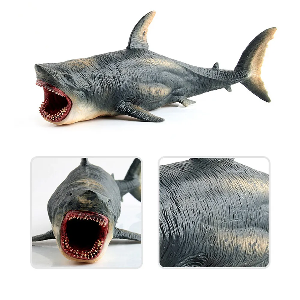 Creative Shark Figure Toy Megalodon Prehistoric Ocean Education Animal Model Kids Gift Puzzle Decor | Игрушки и хобби