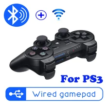 Wireless Bluetooth Gamepad For PS3 Controle Gaming Console Joystick Remote Controller For Playstation 3 Gamepads