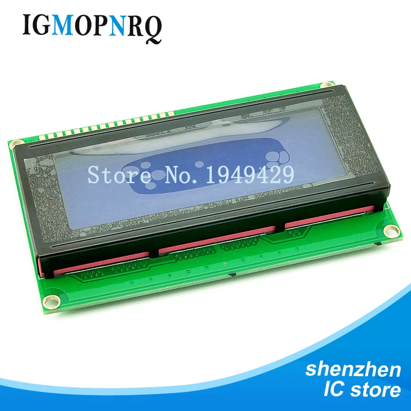 1 шт. LCD2004 20x4 2004A синий/зеленый ЖК-фон светло-белый | Электронные компоненты и