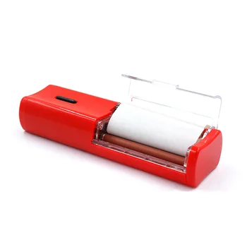 

New Automatic Electric Cigarette Machine for Portable Cigarette with Sponge Head Electric Coil Storing Pape