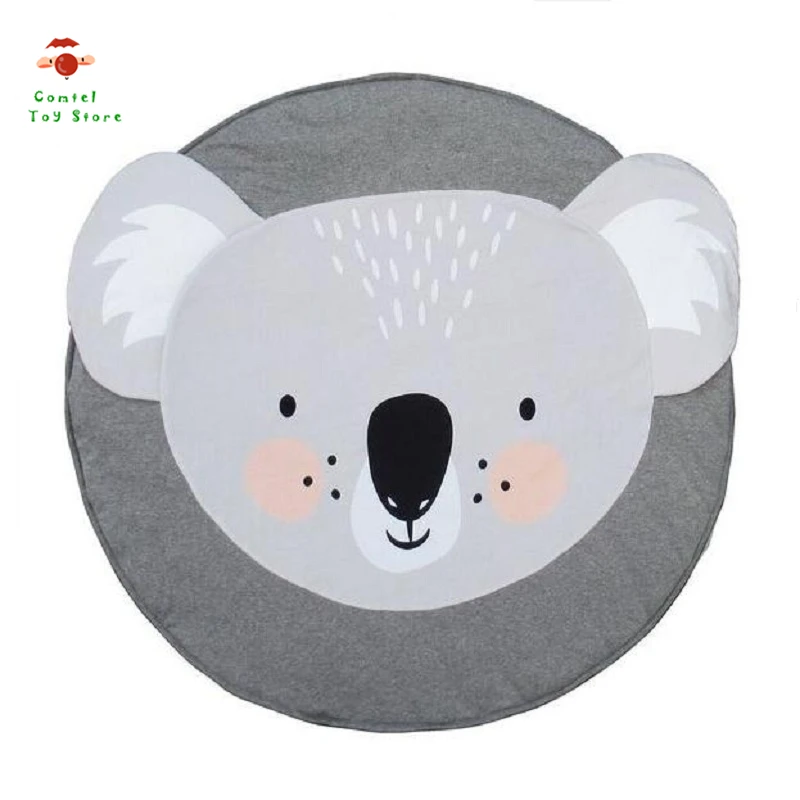 Cartoon Animal Soft Blanket Floor Baby Carpet Infant Bed Rug Game Pads Kids Room Decoration | Мать и ребенок