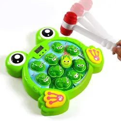 Jouet éducatif interactif pour enfant en bas âge, grenouille de combat, Gophers 