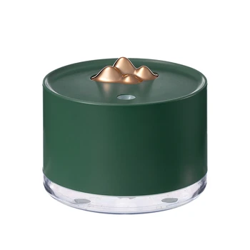 -420 ミリリットル Usb 空気加湿器アロマエッセンシャルオイルディフューザー用 USB 噴霧器ミストメーカー Led ナイトランプ