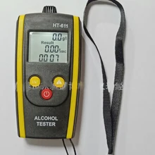 HT-611 тестер Быстрая реакция Профессиональный ЖК-дисплей цифровой Дисплей Алкоголя Детектор Алкоголя в Алкотестер alcotest