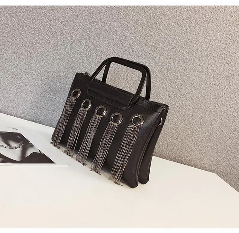 DIINOVIVO кисточкой сумка Сумки Для женщин в стиле «хип-хоп» Стиль кошельки и Сумки двойная молния сумки через плечо, сумка через плечо, маленькая сумка-тоут WHDV1212
