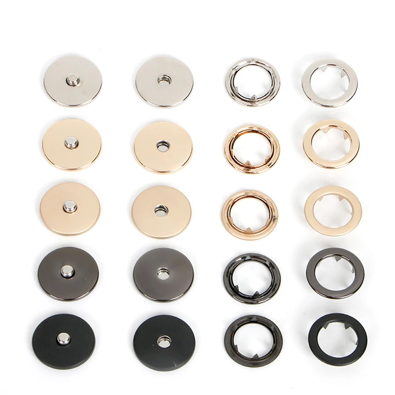 2 PCS buckle electroplating brass high brightness with five claws coat down cotton-padded jacket diy metal 4 color of the buckle