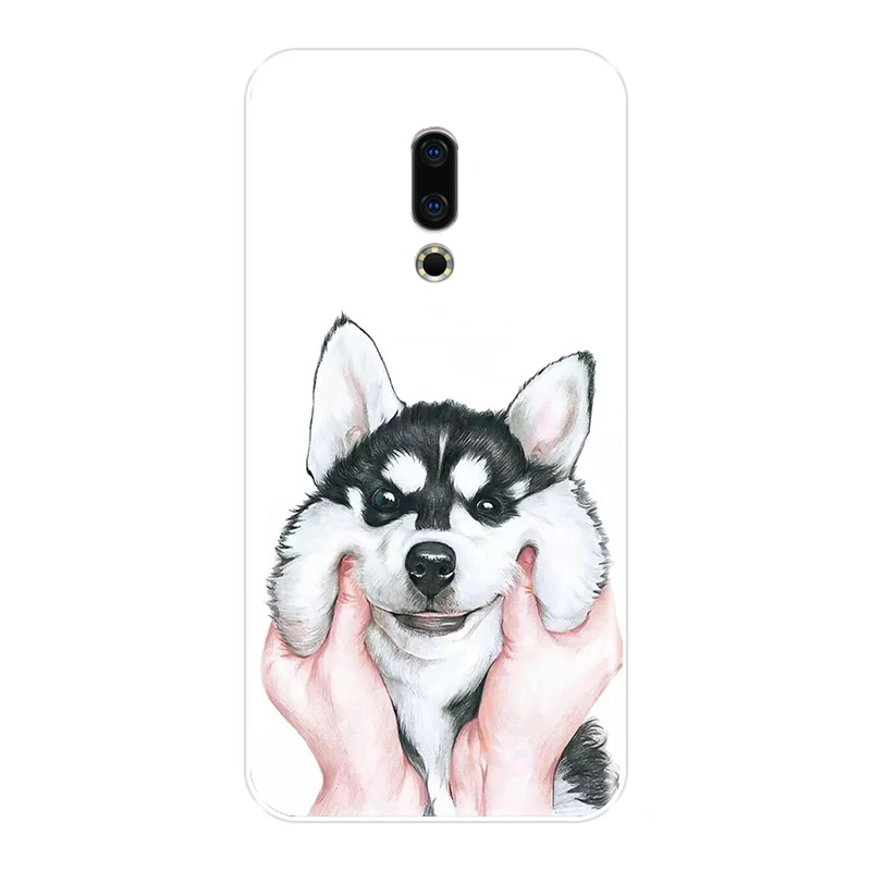 Phone Case For Meizu 16th 16x 15 Lite 16 Plus Soft Silicone TPU Fashion Cute Animals Back Cover For Meizu Pro 6 7 Plus U10 U20 best meizu phone case brand