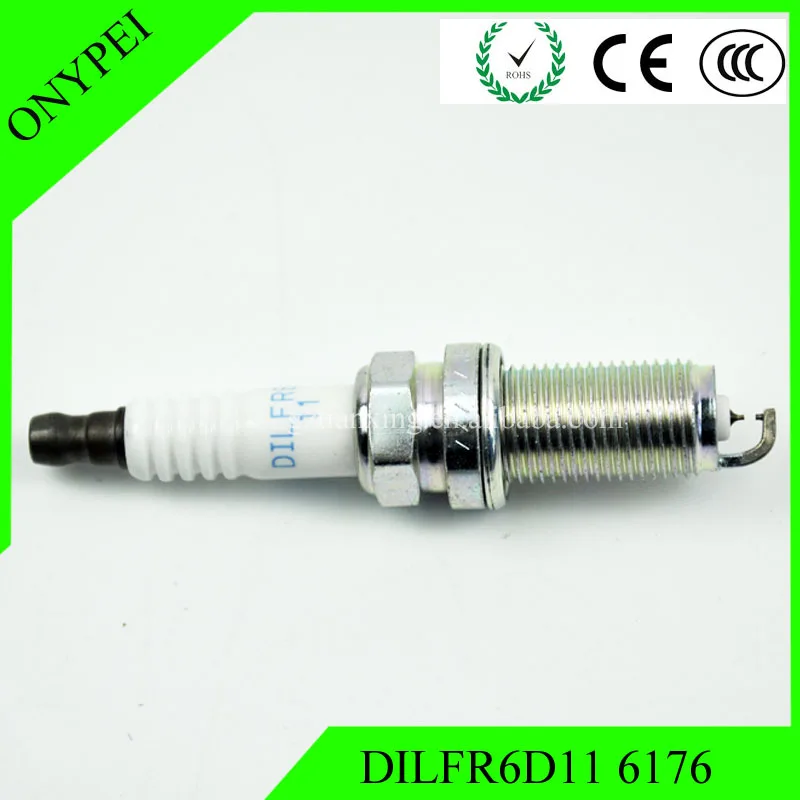 4x DILFR6D11 6176 Dual Iridium Свеча зажигания для TOYOTA CAMRY Highlander REIZ prado CROWN LAND CRUISER GS350 DILFR6D 11 11|plug