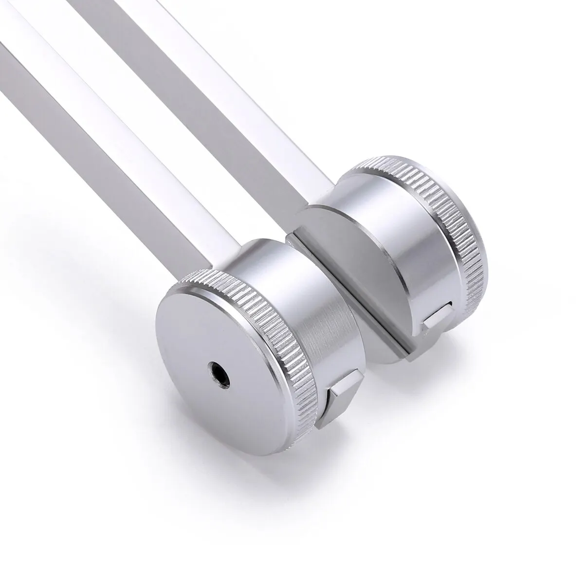 128HZ Aluminum Medical Tuning Fork Chakra Hammer Ball Diagnostic Internal Nervous System Testing Tuning Fork Health Care