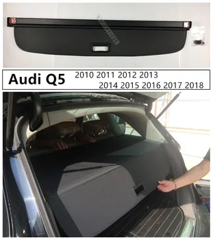 

Rear Trunk Cargo Cover Security Shield For Audi Q5 2010 2011 2012 2013 2014 2015 2016 2017 2018 High Qualit Auto Accessories