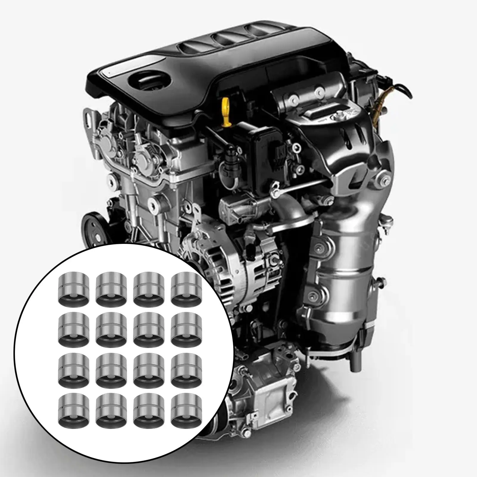 16 Pieces Hydraulic Tappets Replacement 420011810 For Z20let Z20lel C18xel X18xe X18xe1 X14xe