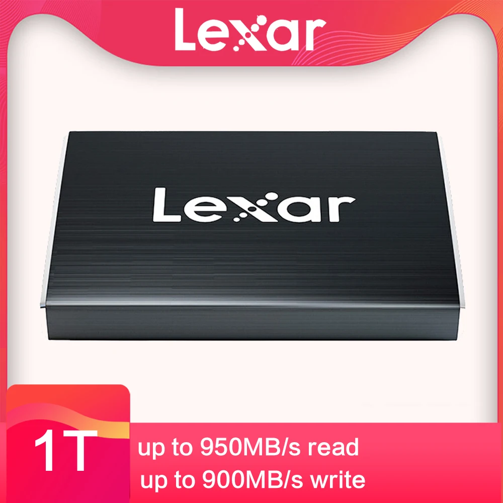 Lexar Оригинальный профессиональный SL100Pro портативный SSD USB 3 1 disco duro externo 950 МБ/с. 500GB