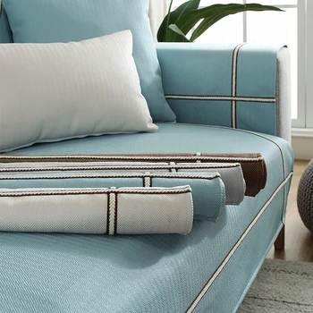 

4 Colors Non-slip Sofa Cover Slip Resistant Slipcover Seat Modern Style Couch Covers Corner Sofa Towel For Living Room Decor