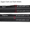 Meetee 8#15# Resin Zippers Open End 70-150cm Long Zip Down Jacket Coat Double Sliders for Sewing Garment Repair Tailor Accessory ► Photo 3/6