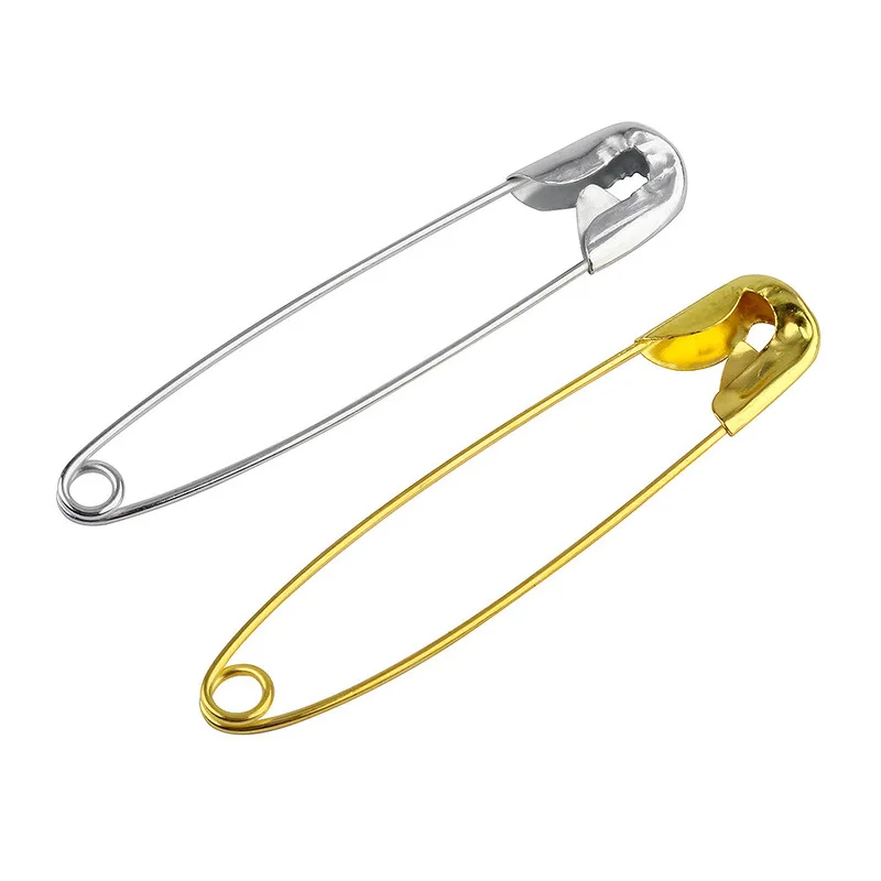 100pc Colorful Small Safety Pins DIY Mini Buckle Pin Needlework Sewing Tools Stainless Steel Safety Pin Brooch Apparel Accessory