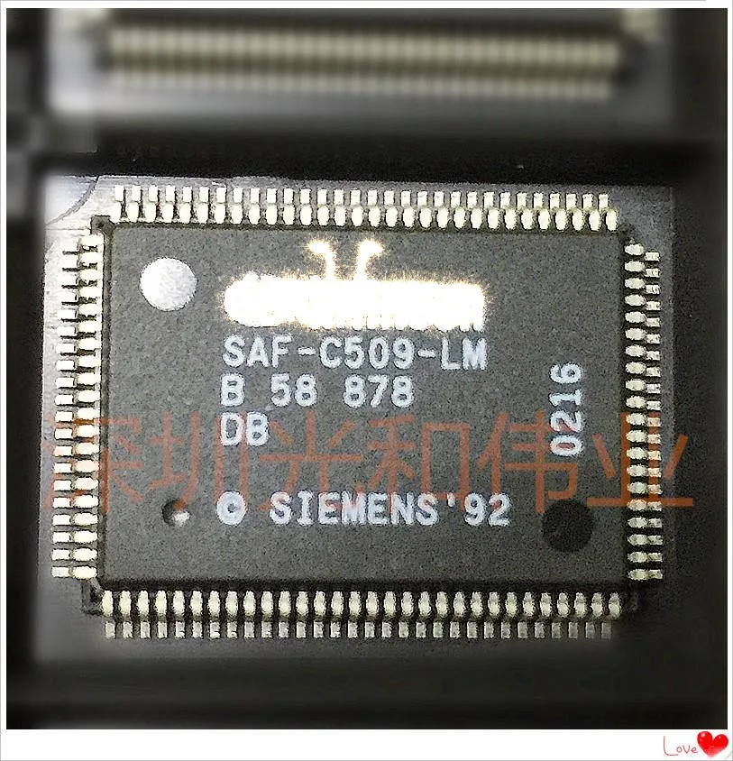 SAF-C509-LM дБ MCU 8-битный C500 8051 CISC ROMLess 5V