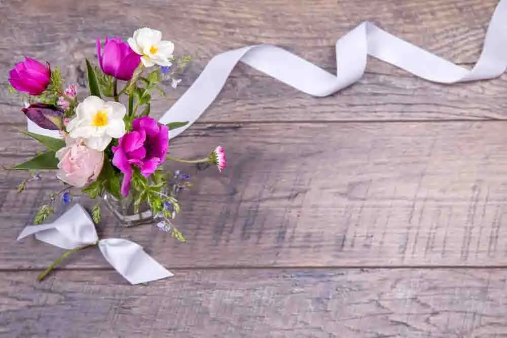 

SHENGYONGBAO Vinyl Custom Photography Prop Floral and Wood Planks theme Photo Studio Background TW19912-521134