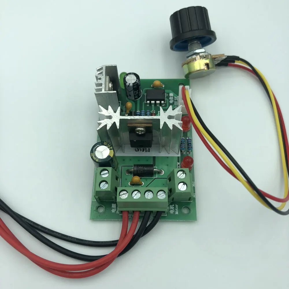 CCM6N PWN 12V контроллер скорости двигателя постоянного тока 6A 6V редукторный