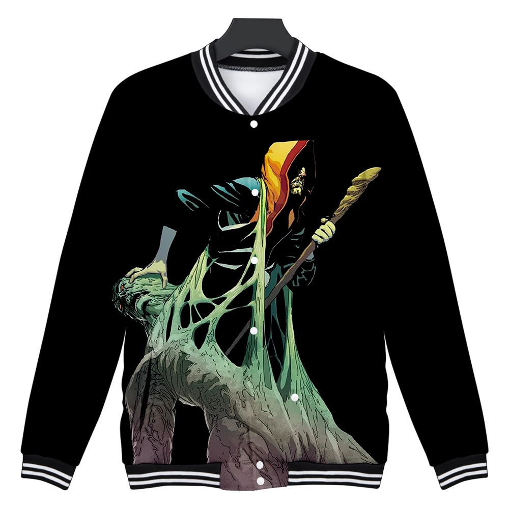 Swamp monster 3D Print Men jacket Hoodies Sweatshirts Unisex  Baseball Uniform Mens Winter Jacket and Coats