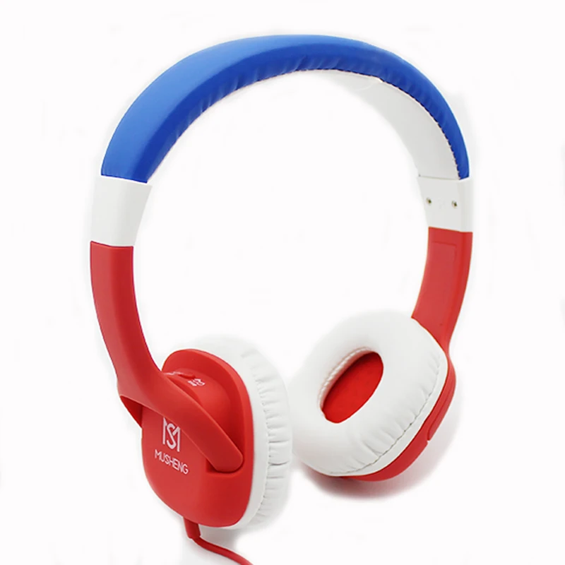 Kids Headphones with Microphone 80 85dB Chirldrens Headsets for MP3 4 PC Smartphone Earphone Kids Birthday Christmas Gifts