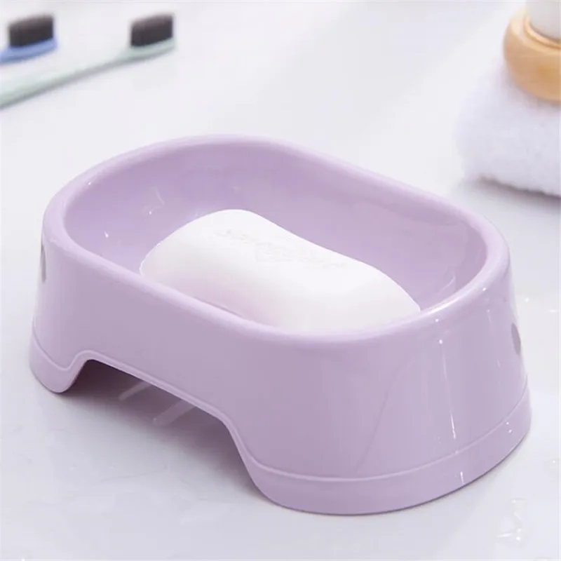 Creative Drain Soap Box Holder Bathroom Accessories Soap Dish Storage Basket Box Stand