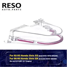 Прозрачная крышка ремня ГРМ ремня турбо-кулачка для Honda Civic 96-00 D15 D16C EK EG Прозрачная крышка ремня ГРМ ремня турбо-кулачка для Honda Civic 96-00 D15 D16C EK EG