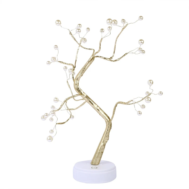 36 светодиодов настольная Топ бонсай дерево светильник белые ветви Гипсофила светильник s домашний вечерние свадебные внутренней отделки